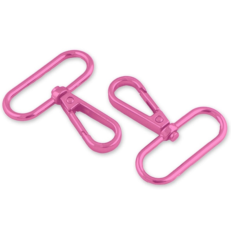 Tula Pink - Swivel Hook Oval - 1.5 - 2 pack - Pink