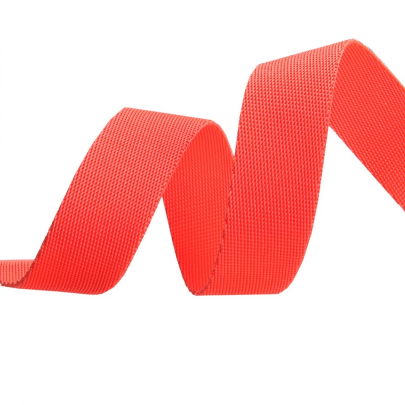 Tula Pink Webbing - Strapping - Lunar Orange - 1