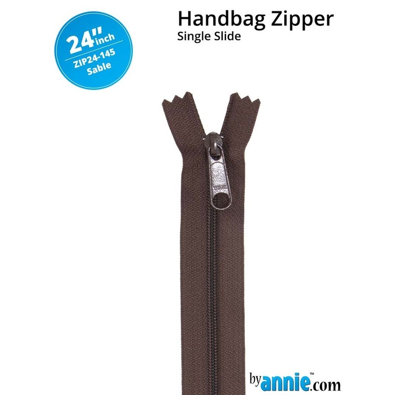 ByAnnie - 24 Single Slide Zipper - Sable