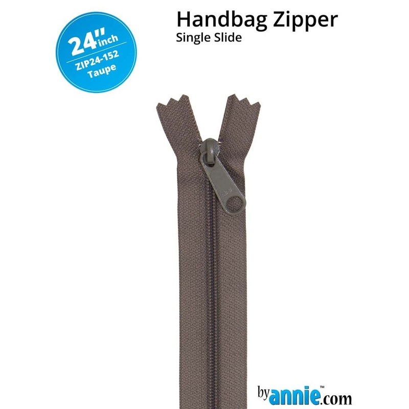 ByAnnie - 24 Single Slide Zipper - Taupe