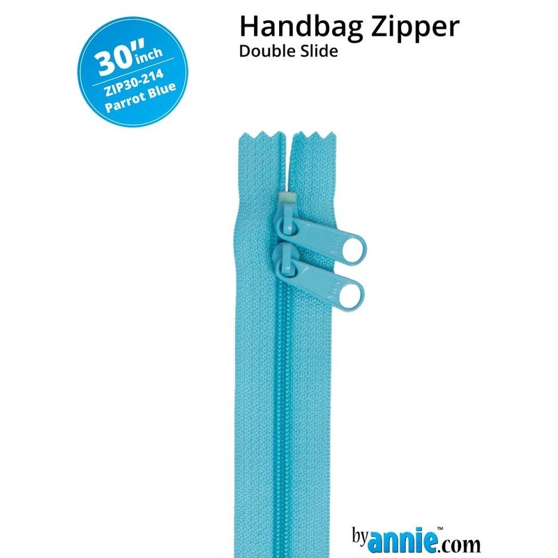 ByAnnie - 30 Double Slide Zipper - Parrot Blue