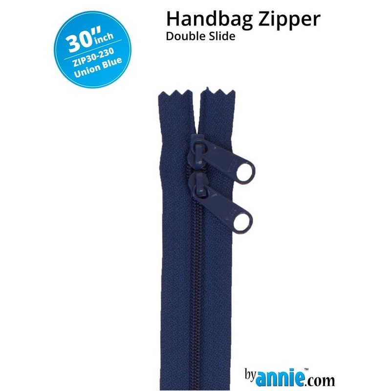 ByAnnie - 30 Double Slide Zipper - Union Blue