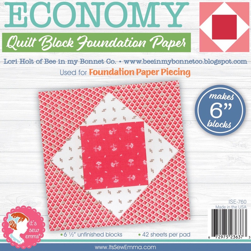 Economy 6 - Quilt Block Foundation Paper - 42 Sheets