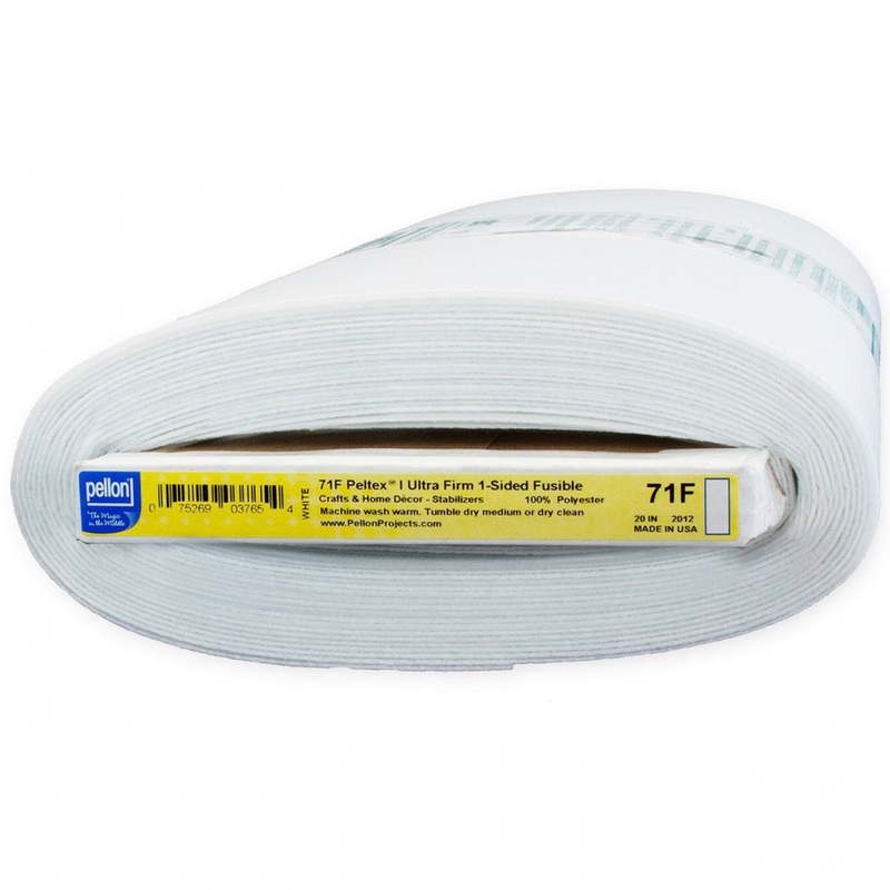 Peltex I  - Heavyweight Stabilizer - White - Fusible One Side - 20