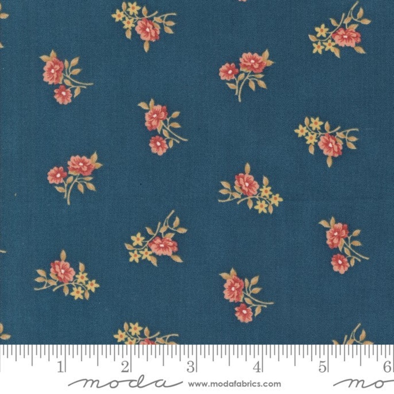 Sandalwood - Rosalie Small Floral - Indigo