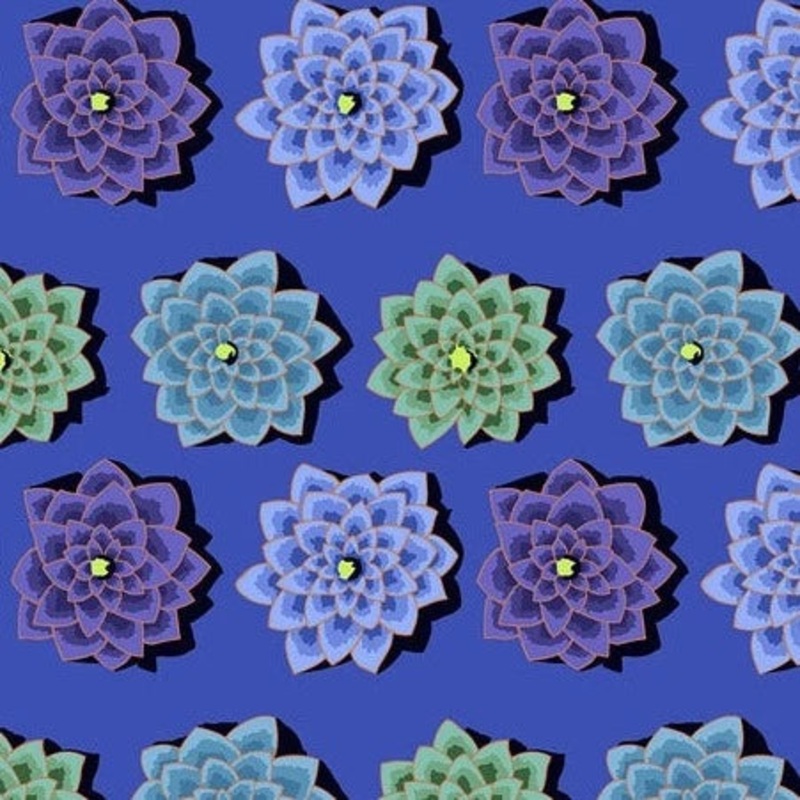 February 2022 - Shadow Flower - Blue