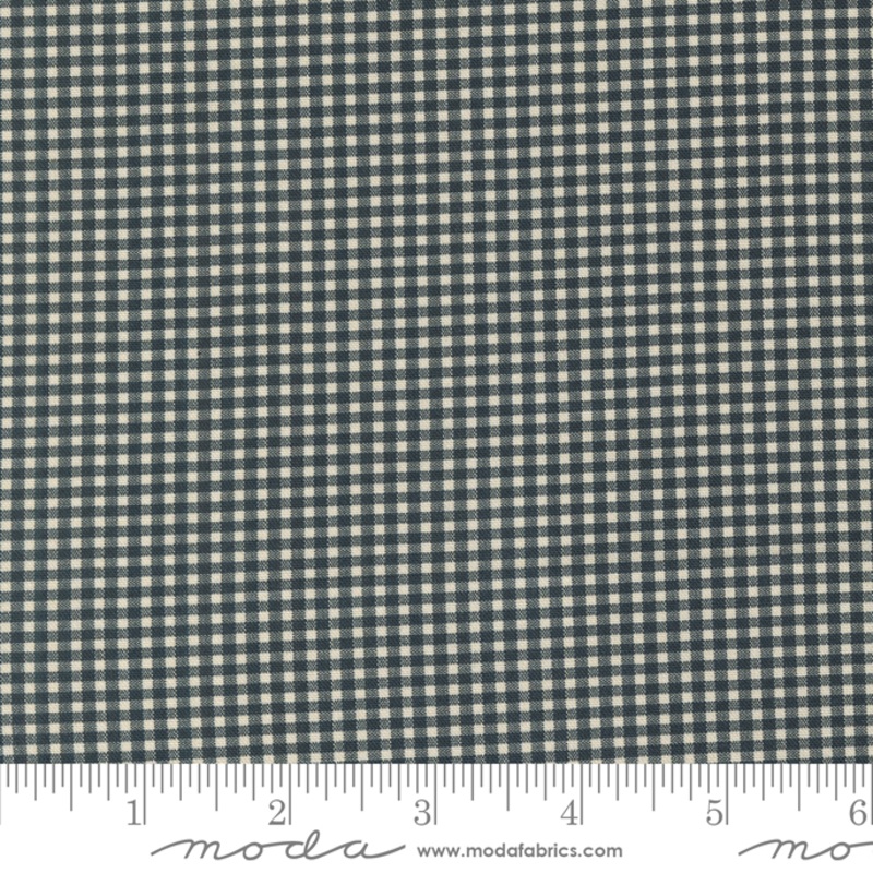 Goodnight Irene - Checkers Checks and Plaids Gingham - Graphite
