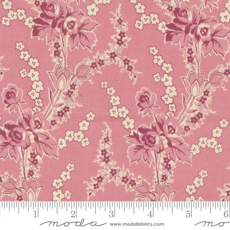 Goodnight Irene - Garden Florals Vines - Carnation