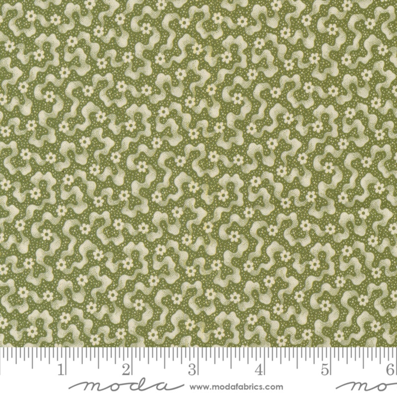 Goodnight Irene - Ripples Blenders Florals - Moss