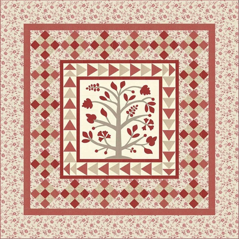 Quilt Pattern - Fleur De La Vie - 72 x 72