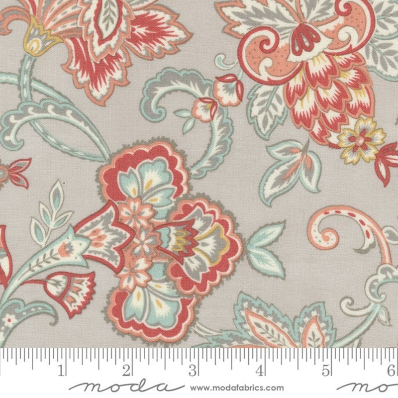 Sandalwood - Fleur Paisley - Moonbeam