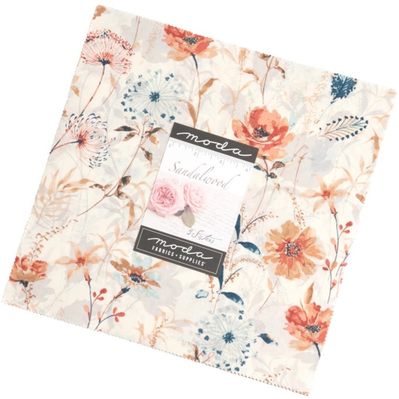 Sandalwood - Layer Cake - 10 squares