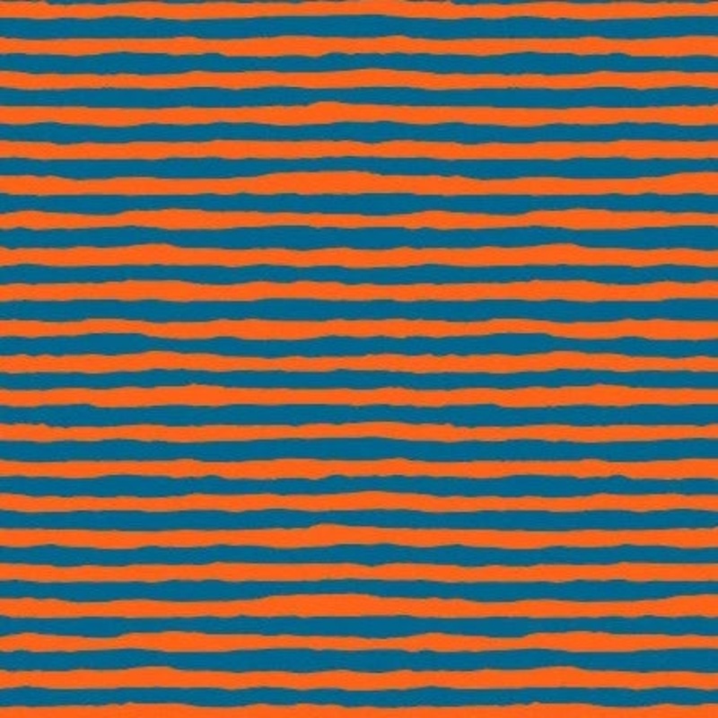 August 2022- Comb Stripe - Orange