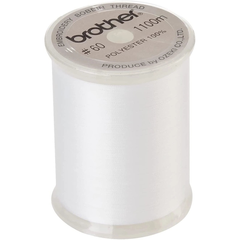 Embroidery Bobbin Thread - 60 wt - White