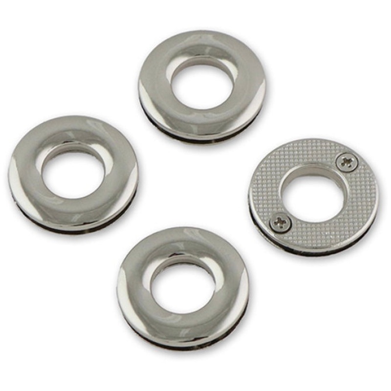 Grommets - Screw Together - 1/2 - 4 pack - Nickel