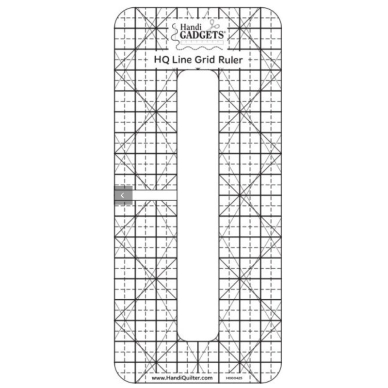 HQ Line Grid Quilting Ruler 6 x 1/4