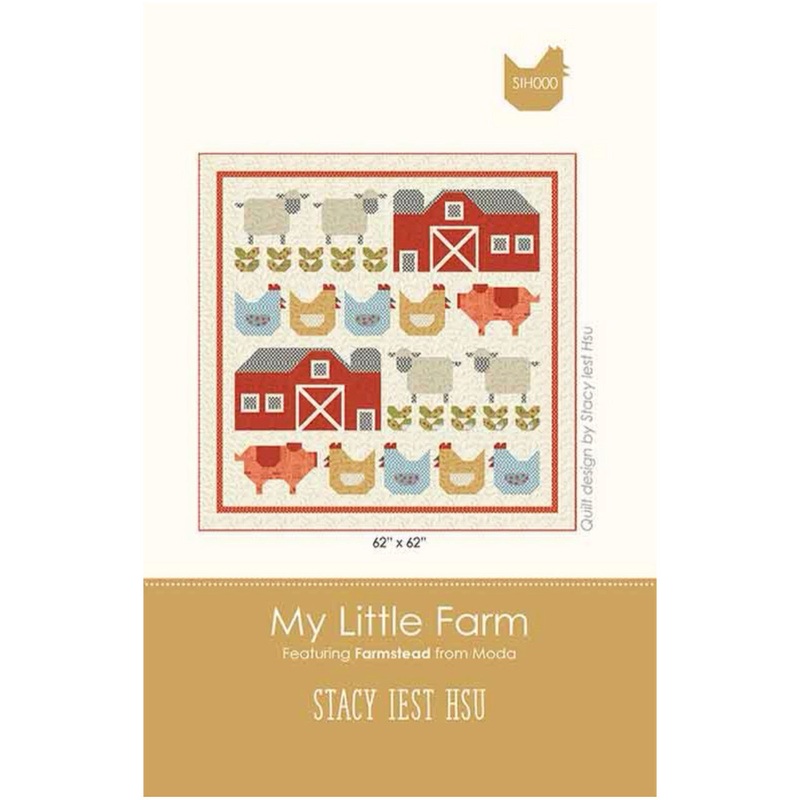 Quilt Pattern - My Little Farm - 62 x 62