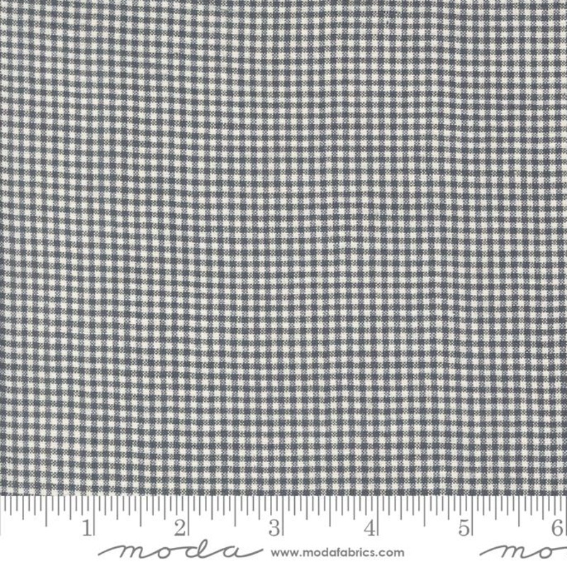 Woven Gingham - Extra Small - Indigo
