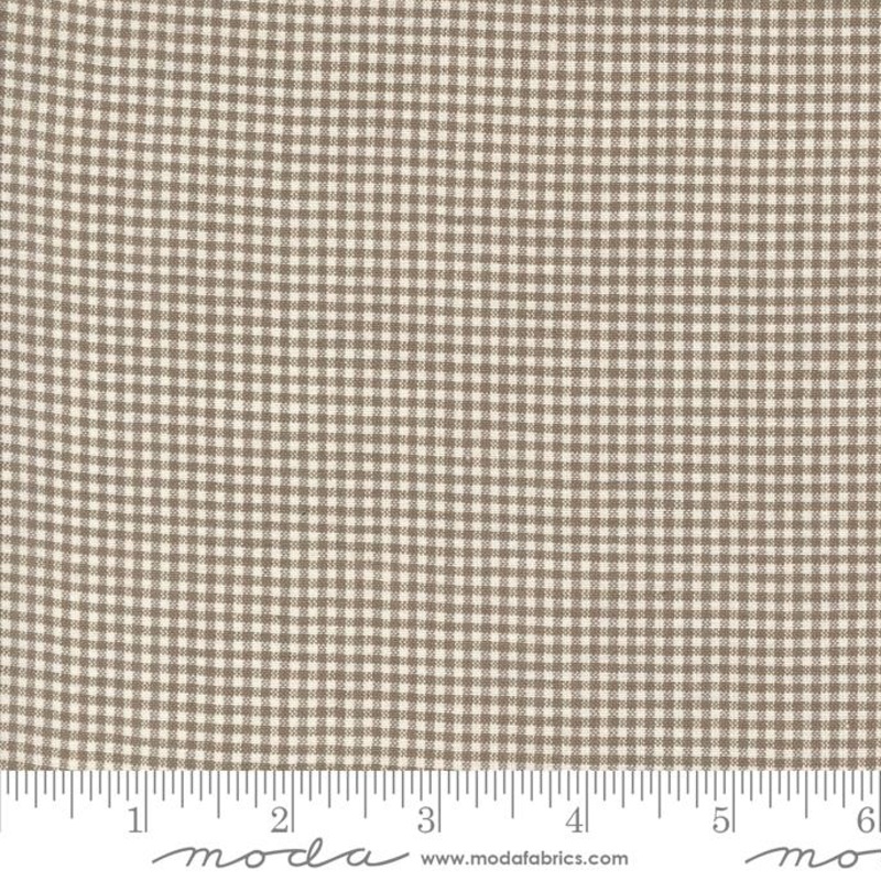 Woven Gingham - Extra Small - Stone