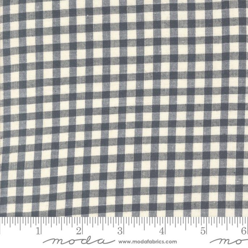 Woven Gingham - Large - Indigo