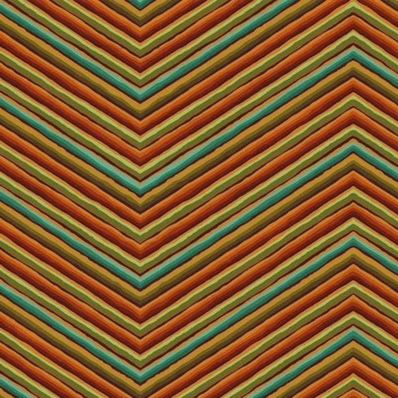 85 and Fabulous - Chevron Stripe - Ochre