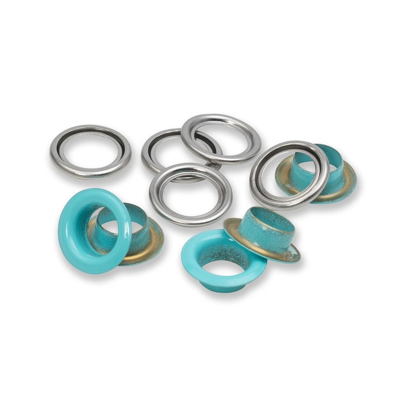 Eyelets with Washers - 11mm - 20 pack - Mint