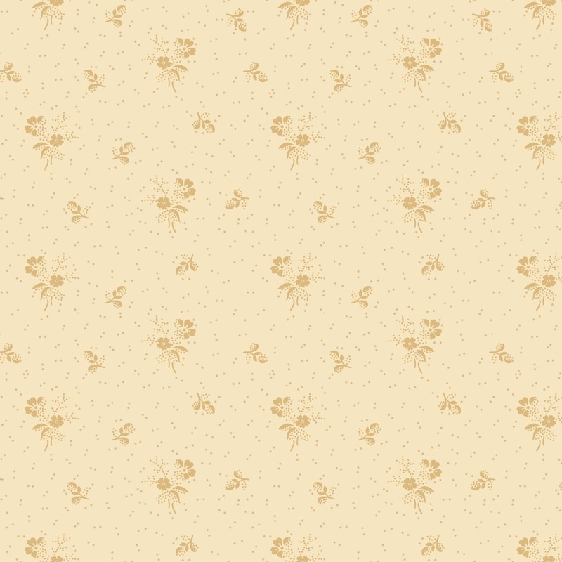 Linen Closet - Tossed Calico - Cream