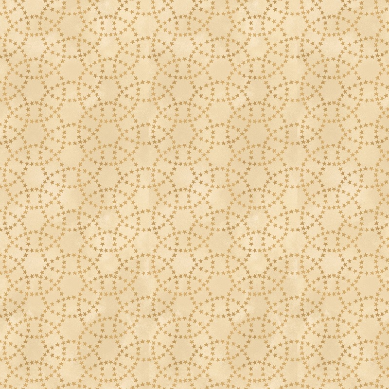 Linen Closet - Wedding Ring Stars - Cream