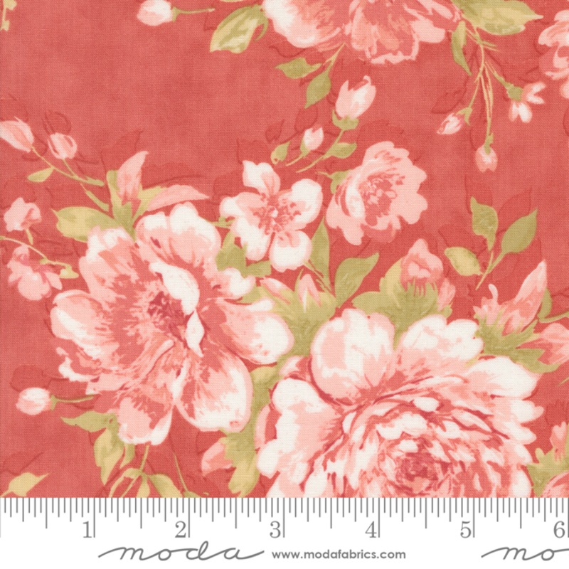 Muse - Rose Garden Florals - Scarlet