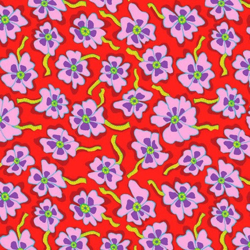 August 2023 - Camo Flower - Red