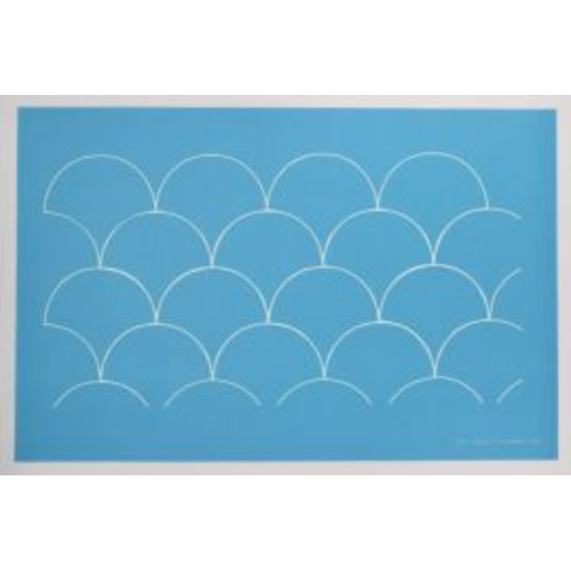 Large Clamshells Stencil