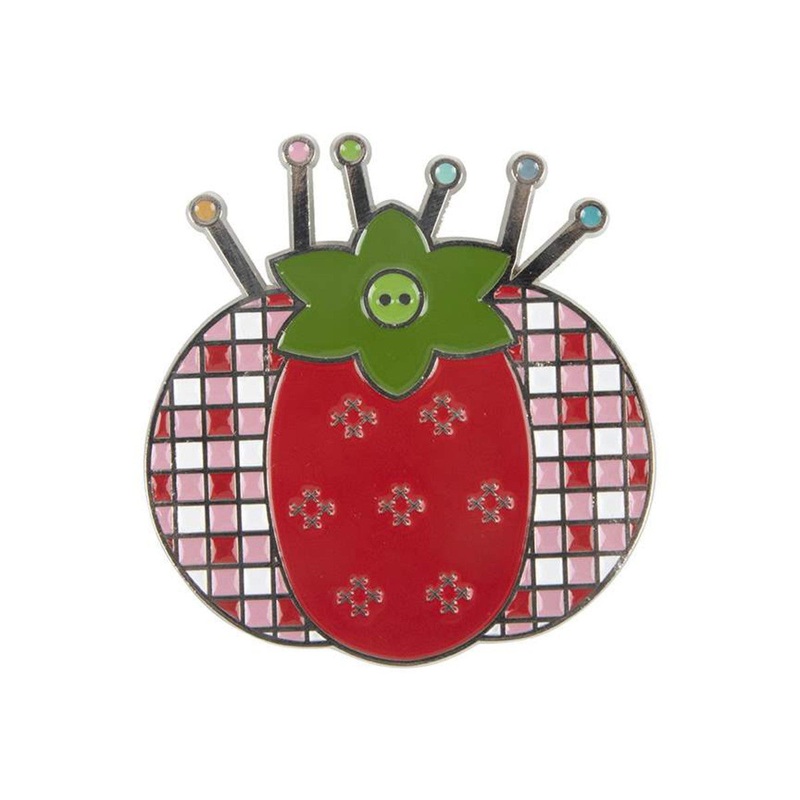 Magnetic Needle Minder - Tomato Pin Cushion