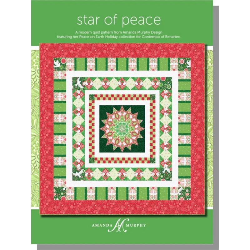 Peace on Earth Holiday - Star Of Peace - Quilt Kit - Store Made