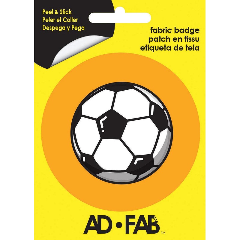 Adhesive Fabric Badge - Soccer