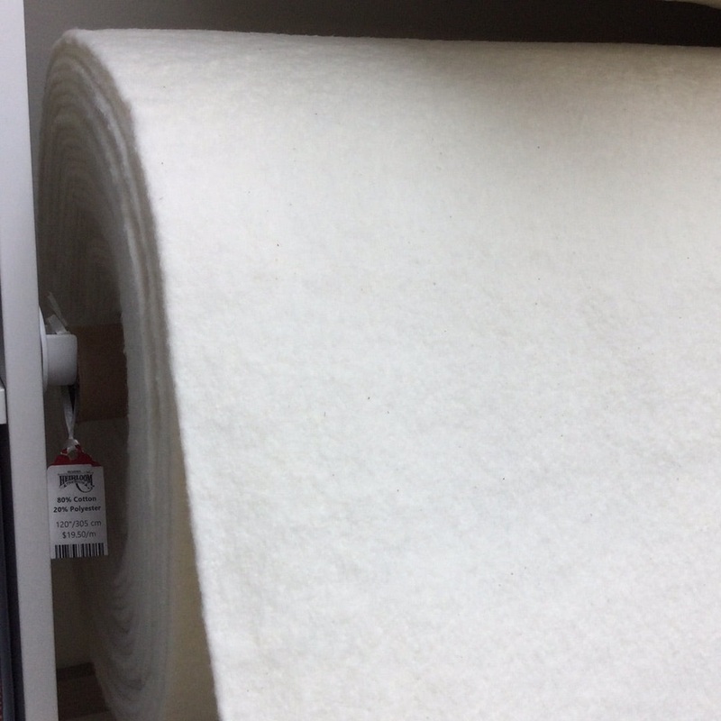 Batting - Hobbs Heirloom Premium Natural 80% Cotton/20% Polyester - Fusible - 96