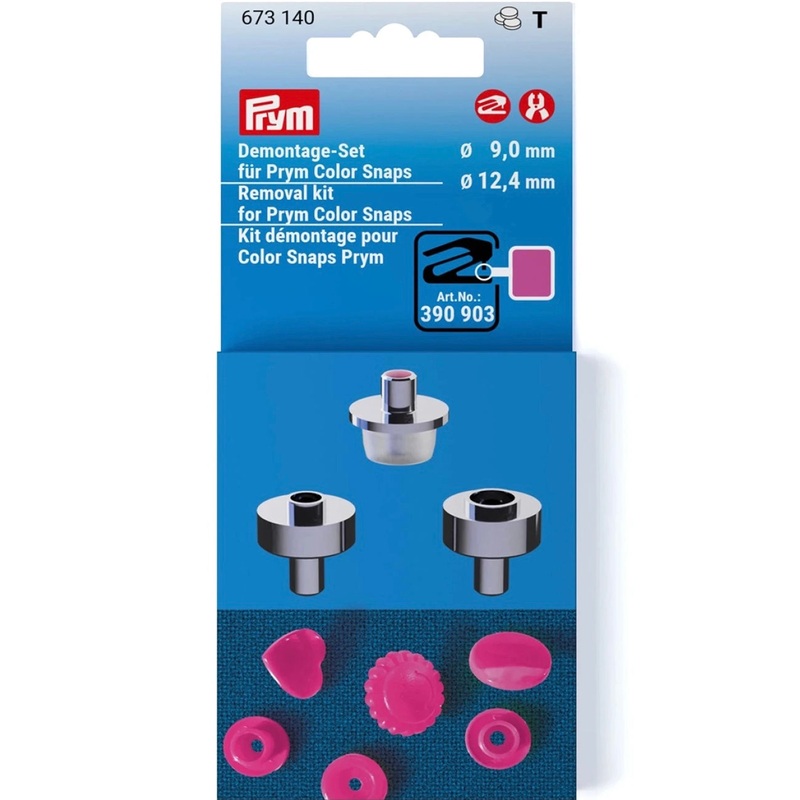 Vario Creative Tool - Removal Kit for Prym Color Snaps - 9mm & 12.4mm