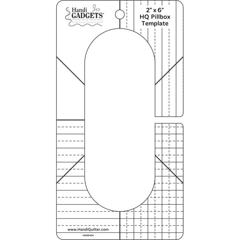 HQ Pillbox Template 2.5 x 6.5