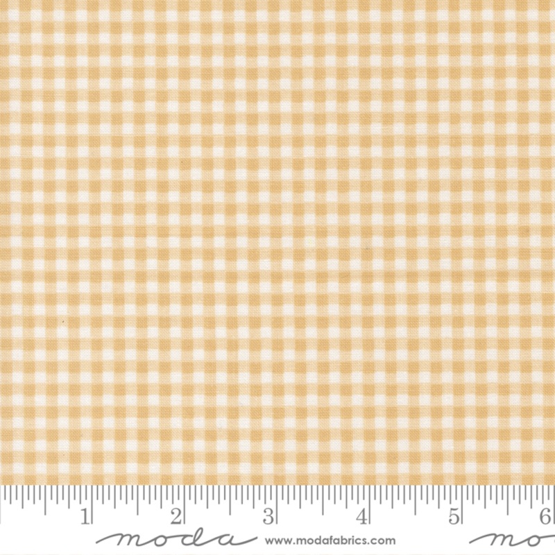 Sunbonnet - Gingham Checks and Plaids - Almond