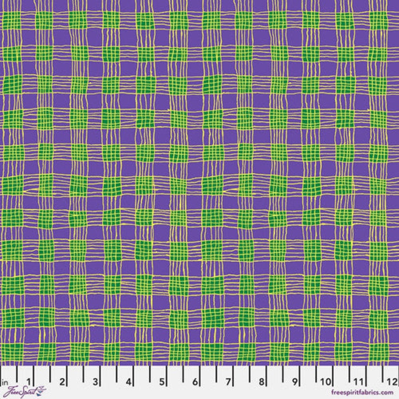 February 2025 - Gingham - Purple