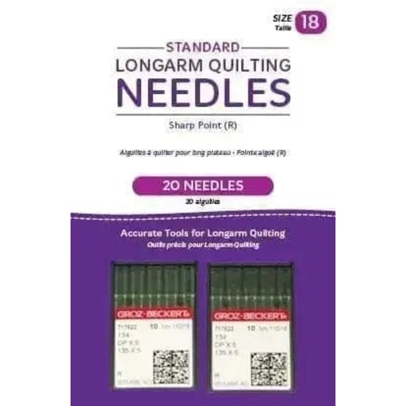 HQ - Longarm Machine Needle 2-pk - STANDARD - Size 18