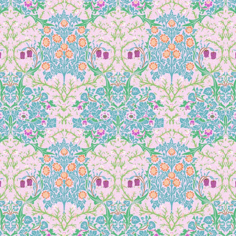 Kaffe x Morris & Co. - Blackthorn - Pink