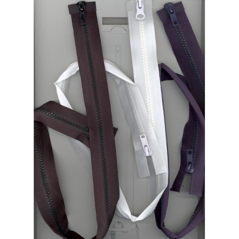 2-Way Nylon Separable Zippers, 85cm / 34