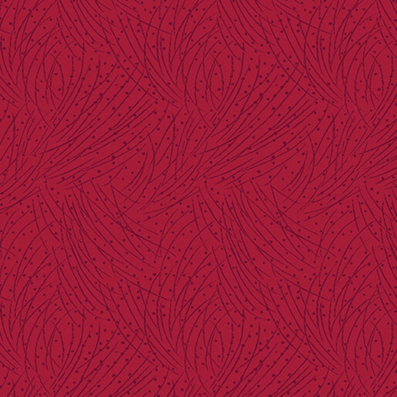 A Winter's Day - Golden Pine - Red