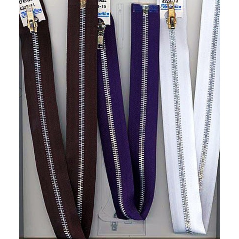 Aluminium Jean Zipper, #5, 20cm