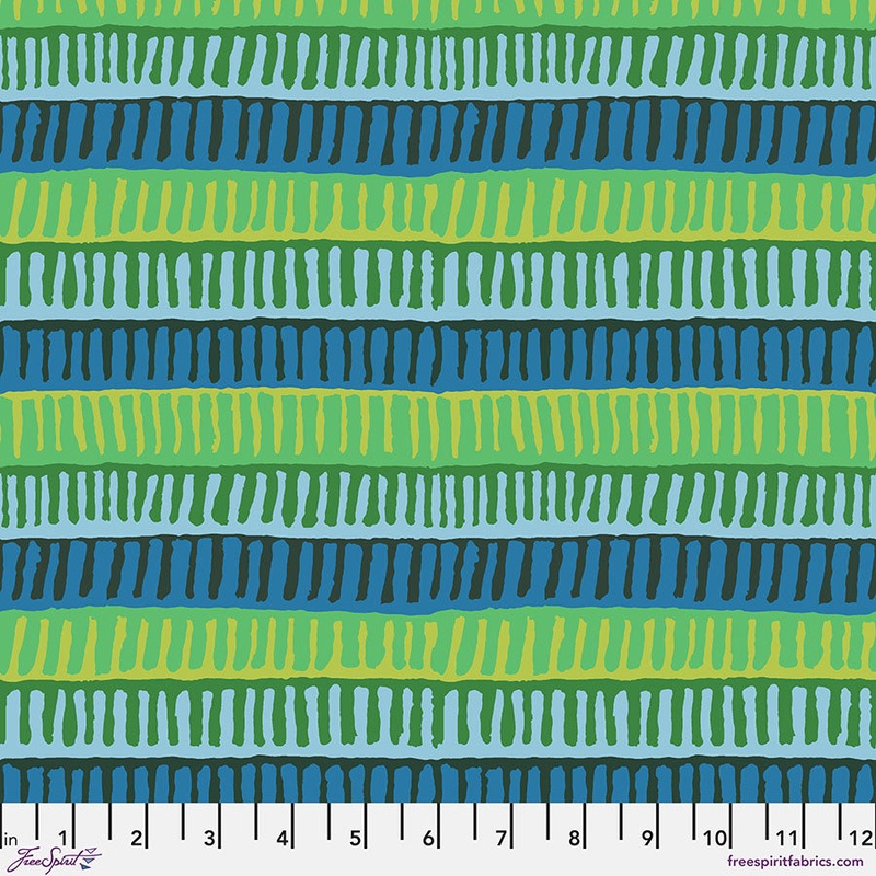 August 2025 - Zipper Stripe - Green