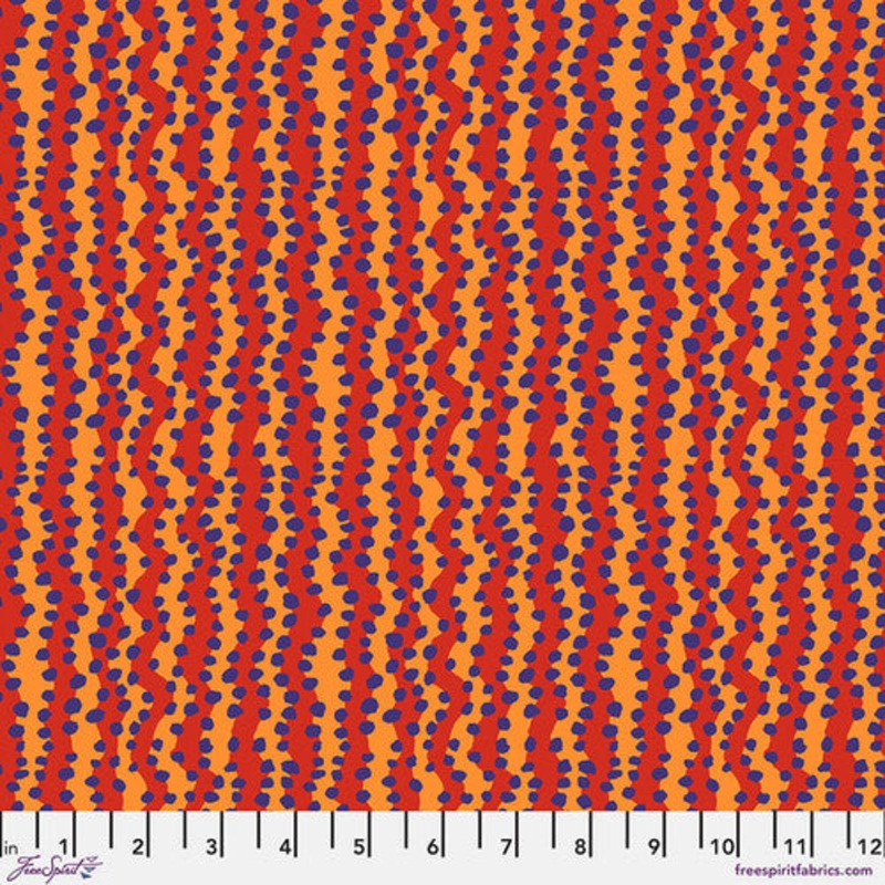 February 2025 - Small Bubble Stripe - Red