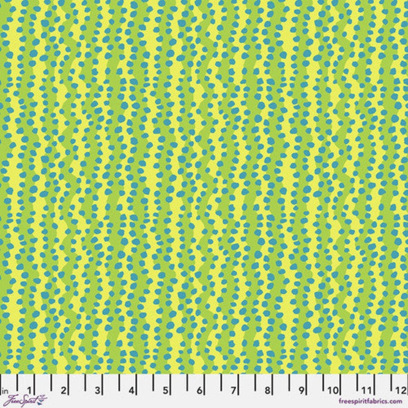 February 2025 - Small Bubble Stripe - Yellow