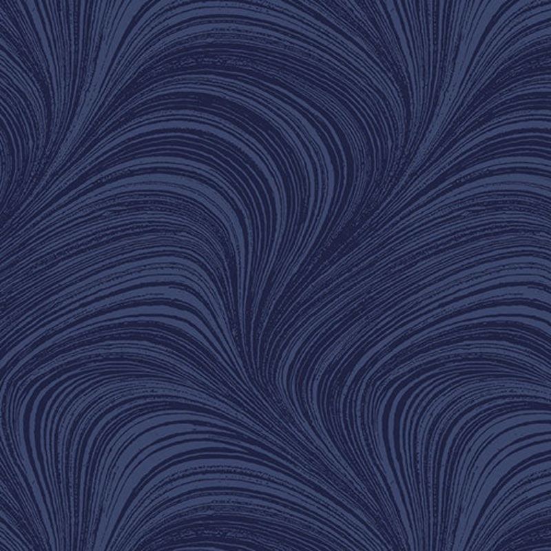 Wave Texture - Navy