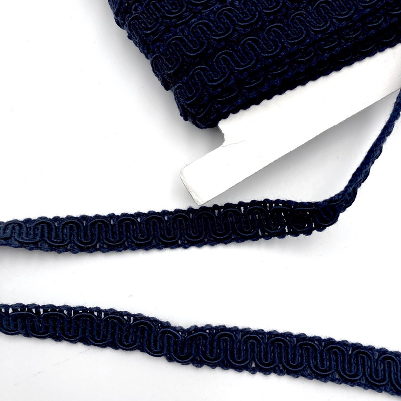 1/2 Dark Navy Gimp Trim