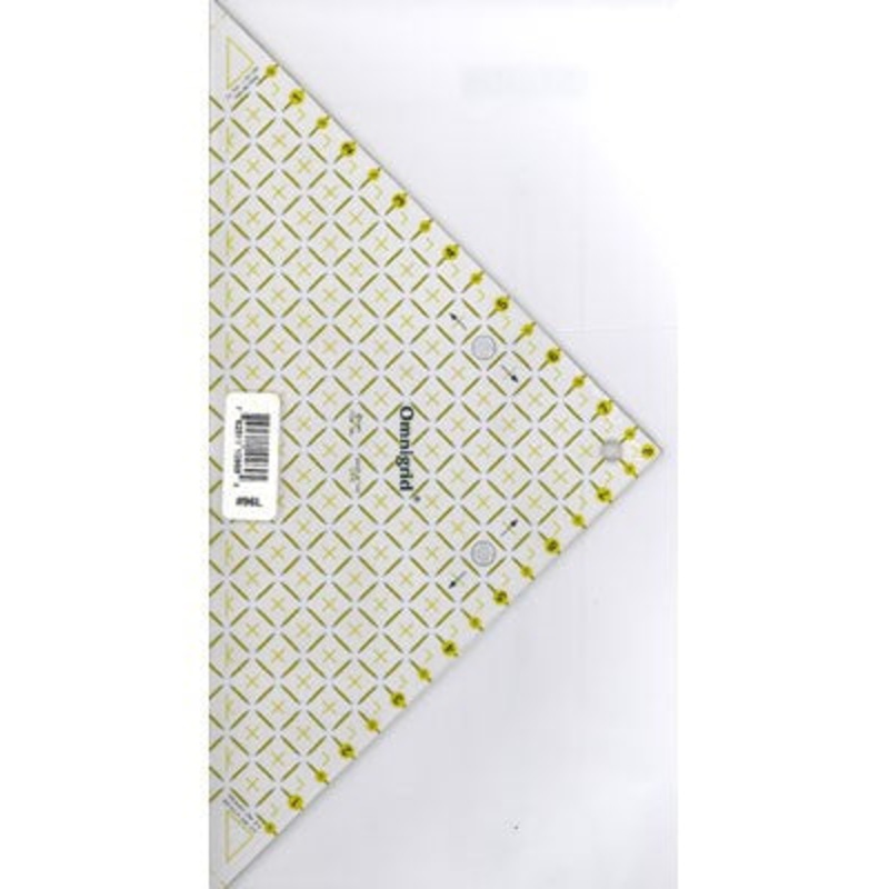 Omnigrid Right Triangle for 1/2 Square Up To 8 Sides